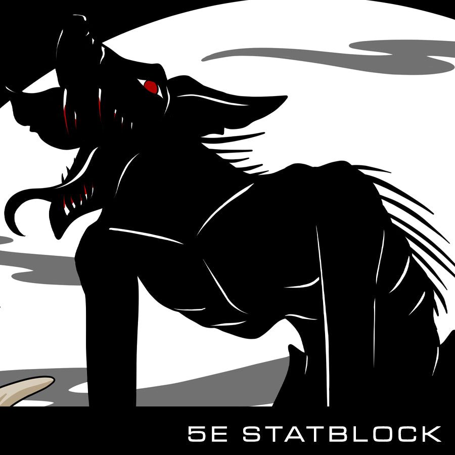 Chupacabra Statblock - Digital Download - Valkyrie RPG