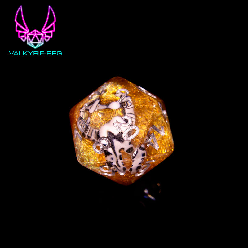 Subfari Archive - Cow-Poke  | Novelty Inclusion Polyhedral Dice Set - Valkyrie RPG
