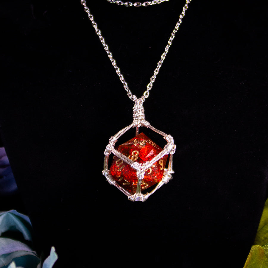 Necklace - Hexed Cube - Valkyrie RPG