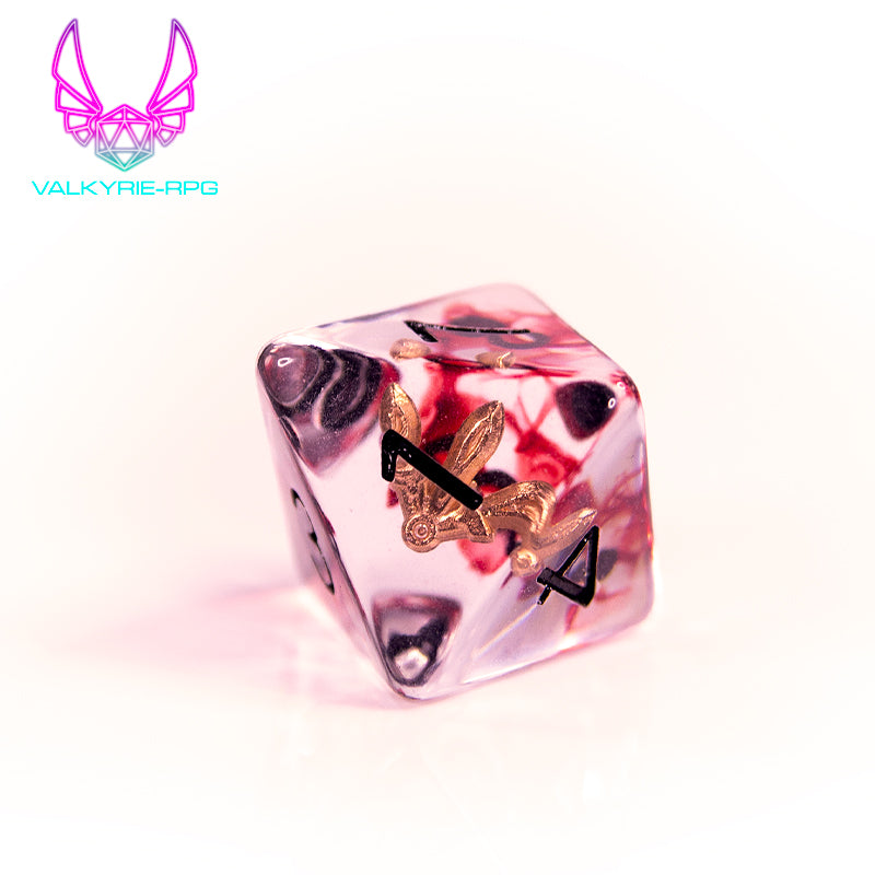 Assassinate | Novelty Inclusion Polyhedral Dice Set - Valkyrie RPG