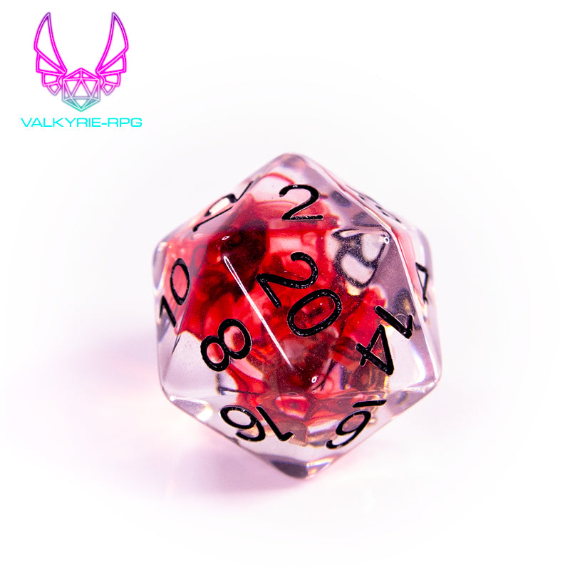 Assassinate | Novelty Inclusion Polyhedral Dice Set - Valkyrie RPG