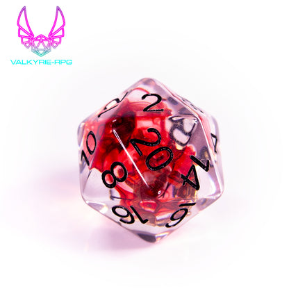 Assassinate | Novelty Inclusion Polyhedral Dice Set - Valkyrie RPG