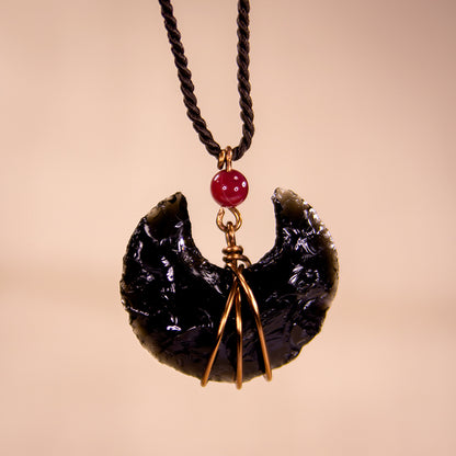 Necklace - Dark Apogee - Obsidian