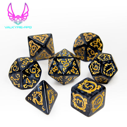 Divinity | Novelty Polyhedral Dice Set - Valkyrie RPG