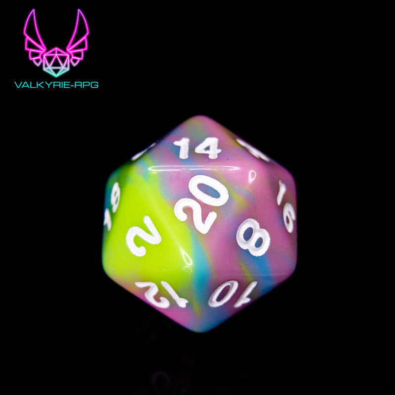 Dreamer | Polyhedral Fusion Dice Set - Valkyrie RPG