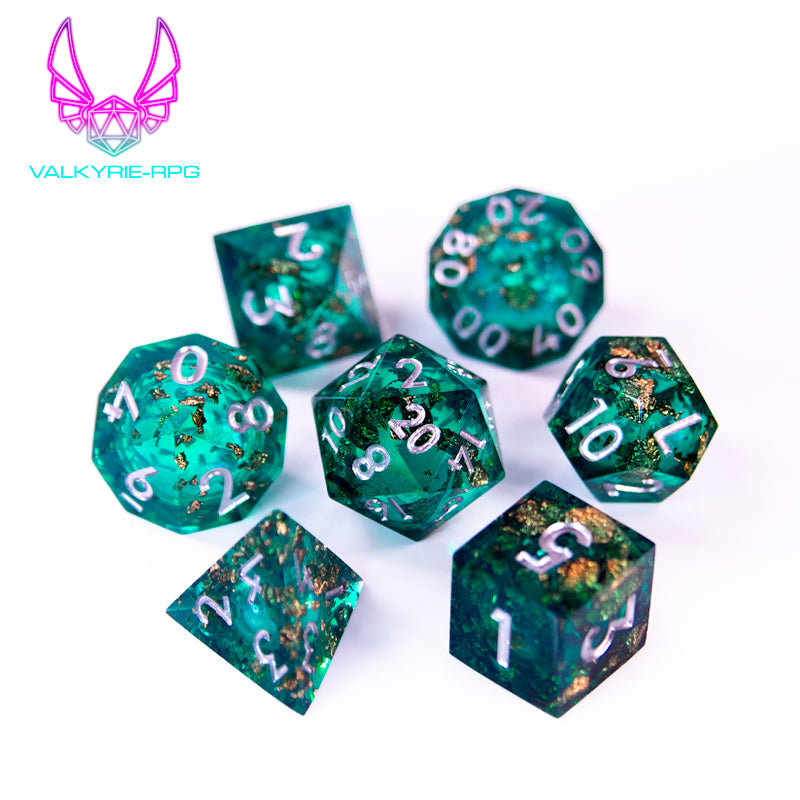 Elixir of Transmutation  | Liquid Core Polyhedral Dice Set - Valkyrie RPG