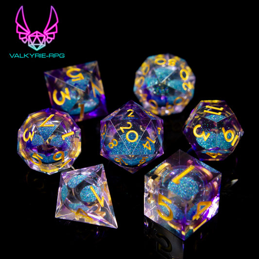 Elixir of Charisma | Liquid Core Polyhedral Dice Set - Valkyrie RPG