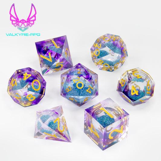 Elixir of Charisma | Liquid Core Polyhedral Dice Set - Valkyrie RPG