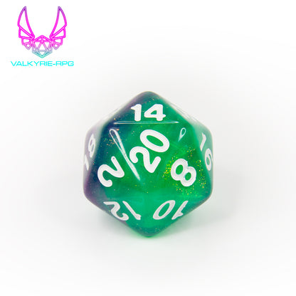 Envenom | Polyhedral Fusion Dice Set - Valkyrie RPG
