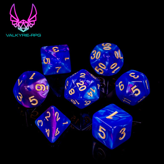 Epiphany | Fusion Polyhedral Dice Set - Valkyrie RPG