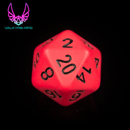 Frenzy | Matte Polyhedral Dice Set - Valkyrie RPG