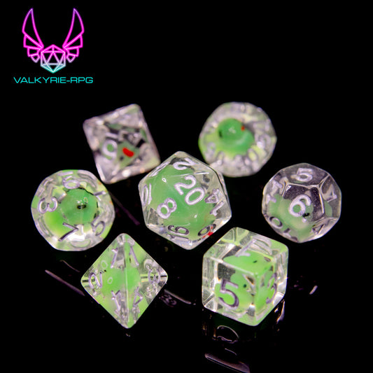 ☢️ Duckies | Novelty Inclusion Polyhedral Dice Set - Valkyrie RPG