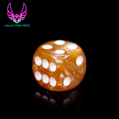 Pearl Gold | 10 x D6 Set
