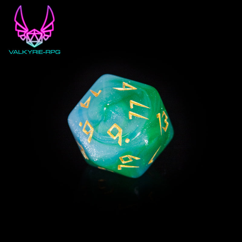 Conjuration | Glitter Fusion Polyhedral Dice Set