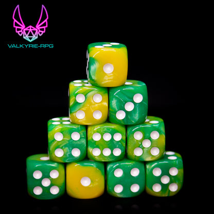Citrus Green | 10 x D6 Set