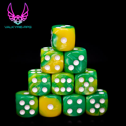 Citrus Green | 10 x D6 Set