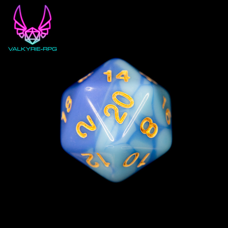 Hippocampus | Polyhedral Fusion Dice Set - Valkyrie RPG