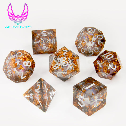 Elixir of Invisibility | Liquid Core Polyhedral Dice Set - Valkyrie RPG