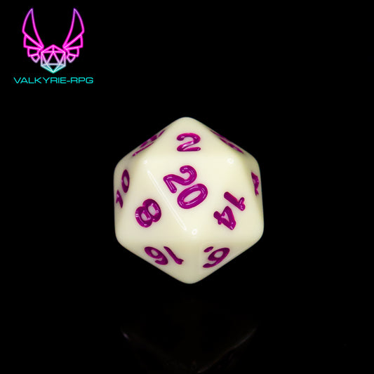 Lemon Crème | Polyhedral Dice Set