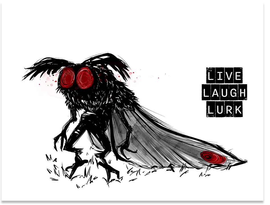 Live, Laugh, Lurk | Valkyrie RPG Wall Art - Valkyrie RPG