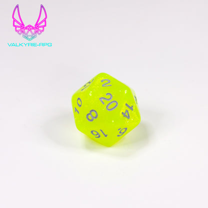 Sievert | Glitter Polyhedral Dice Set - Valkyrie RPG