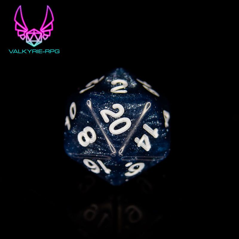 Manifest | Polyhedral Glitter Dice Set - Valkyrie RPG