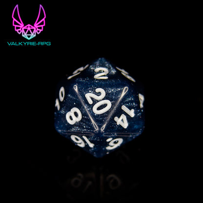 Manifest | Polyhedral Glitter Dice Set - Valkyrie RPG