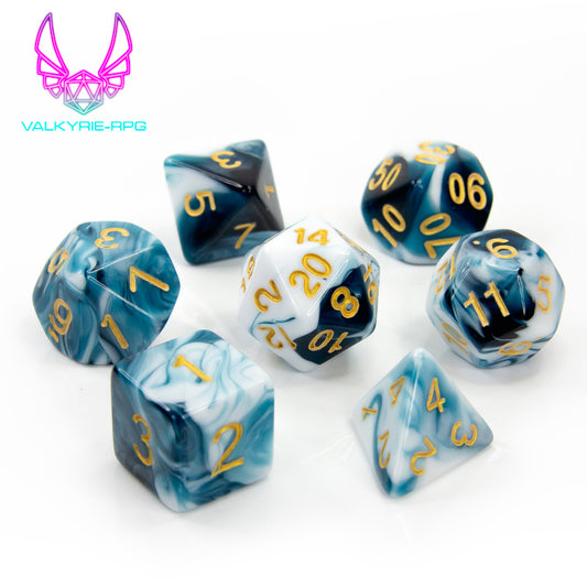 Monk | Fusion Polyhedral Dice Set