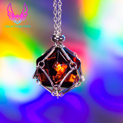Mothman D20 Necklace - Valkyrie RPG