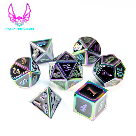 Abyssal Adamantite | Forge Metal Polyhedral Set