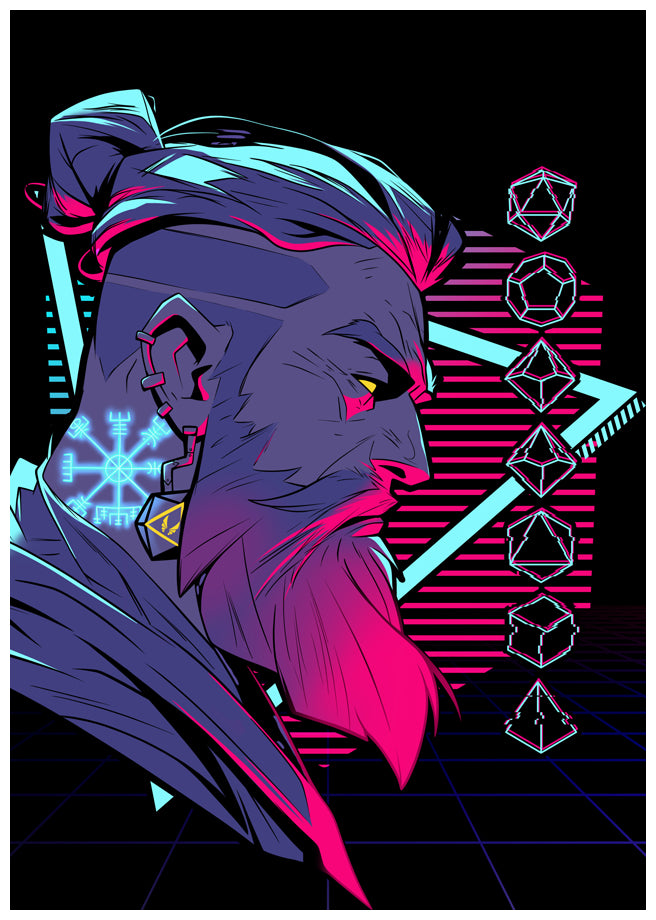 Odin | Valkyrie RPG Wall Art - Valkyrie RPG