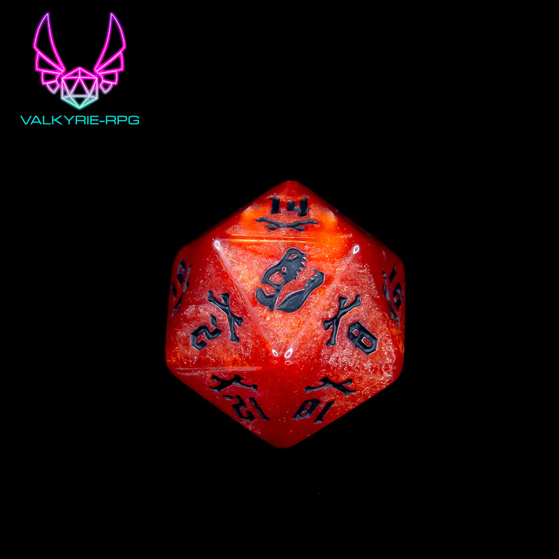 Extinction | Polyhedral Novelty Dice Set - Valkyrie RPG
