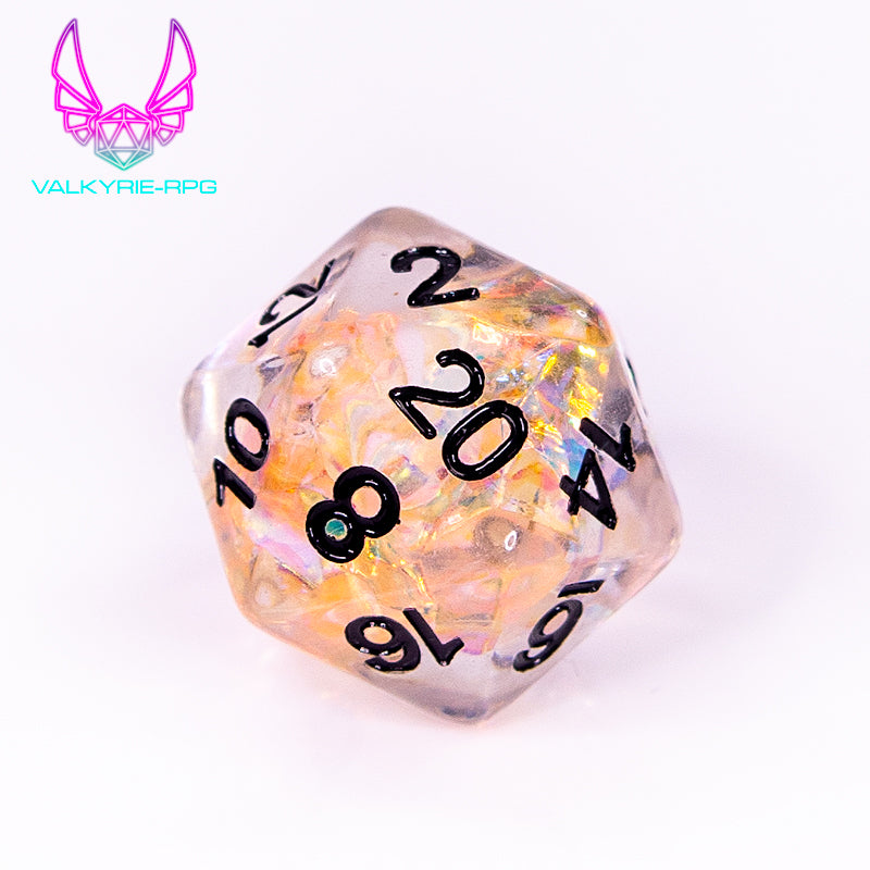Loresca | Inclusion Polyhedral Dice Set - Valkyrie RPG