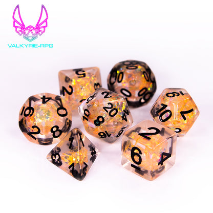 Loresca | Inclusion Polyhedral Dice Set - Valkyrie RPG