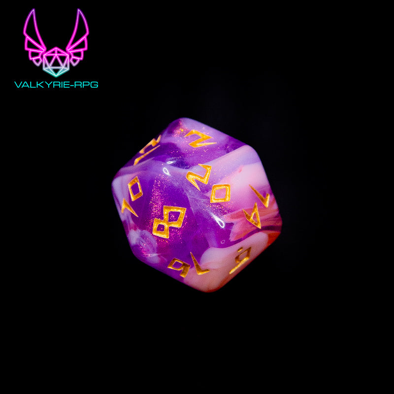 Primordial | Glitter Fusion Polyhedral Dice Set