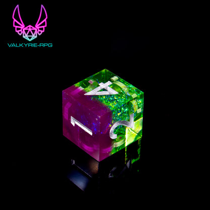 Death Ward | Sharp Polyhedral Dice Set - Valkyrie RPG