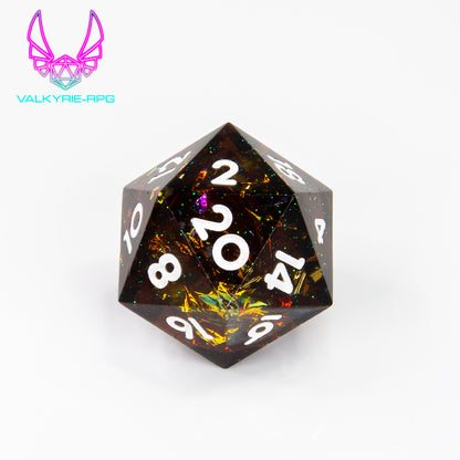 Scourge | Sharp Polyhedral Dice Set - Valkyrie RPG