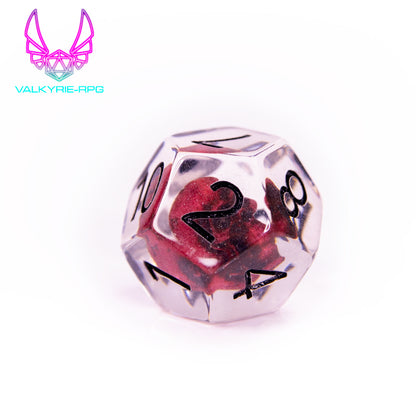 Contagion | Novelty Inclusion Polyhedral Dice Set - Valkyrie RPG