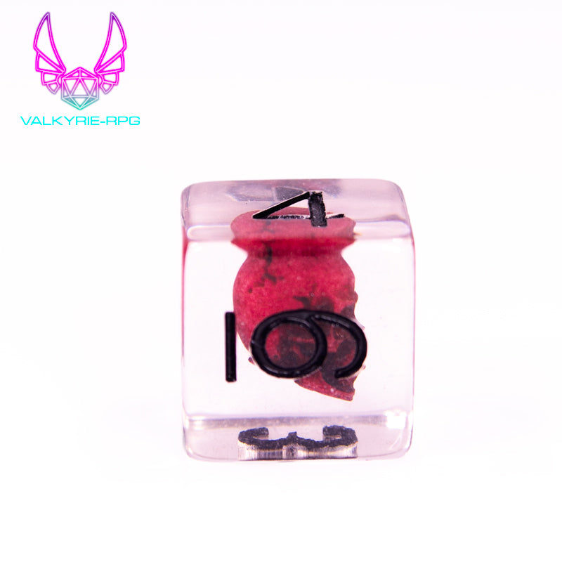 Contagion | Novelty Inclusion Polyhedral Dice Set - Valkyrie RPG