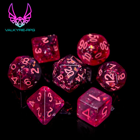 Strife | Glitter Polyhedral Dice Set