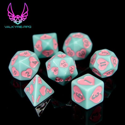 Dote | Novelty Polyhedral Dice Set - Valkyrie RPG
