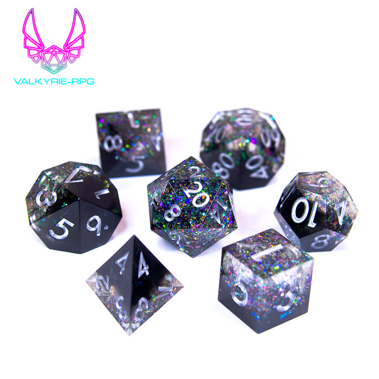 Veil | Sharp Polyhedral Dice Set - Valkyrie RPG