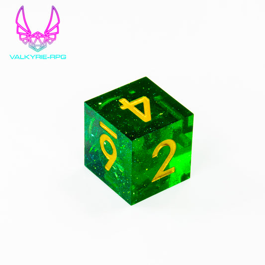 Verdant | Sharp Polyhedral Dice Set - Valkyrie RPG