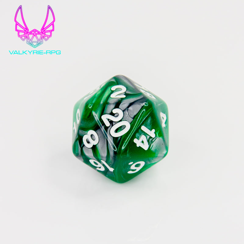 Wit | Fusion Polyhedral Dice Set - Valkyrie RPG