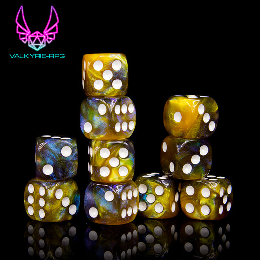 Cosmic Gold | 10 x D6 Set