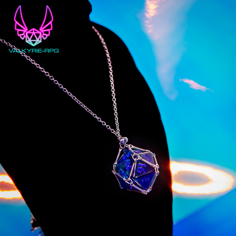 Zaratan D20 Necklace - Valkyrie RPG