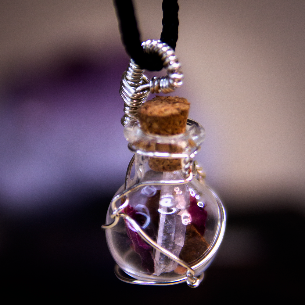 Necklace - Witch Ball  of Protection - Valkyrie RPG