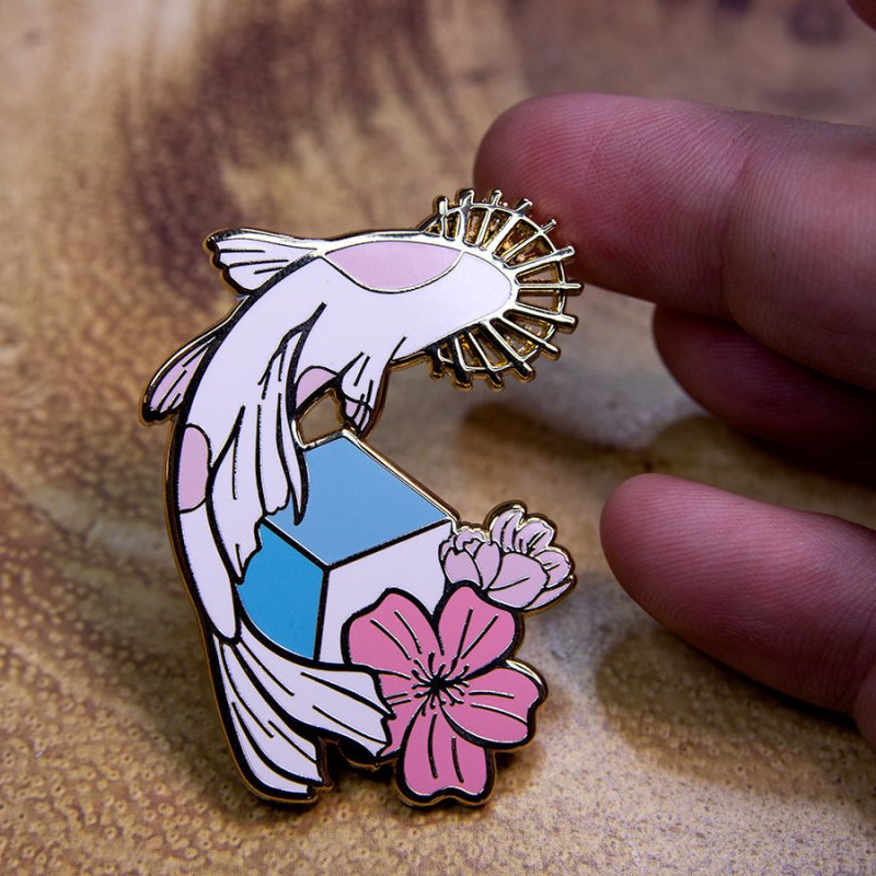 Enamel Pin - The Koi - Valkyrie RPG