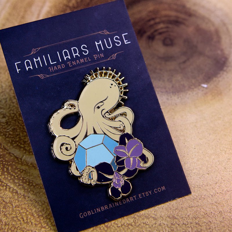 Enamel Pin - The Octopus - Valkyrie RPG