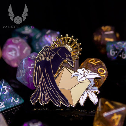 Enamel Pin - The Raven - Valkyrie RPG